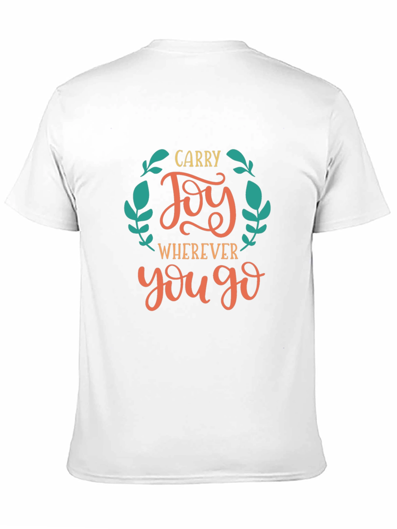 Carry Joy Black Graphic Tee