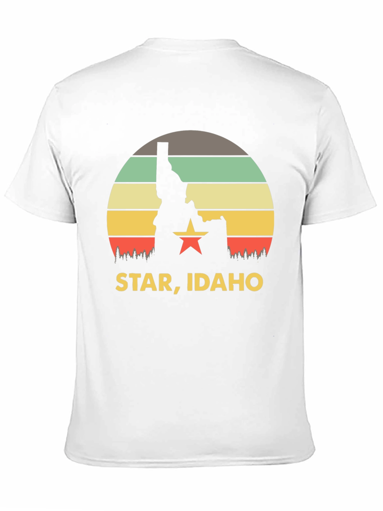 Star Idaho Retro Graphic T-Shirt