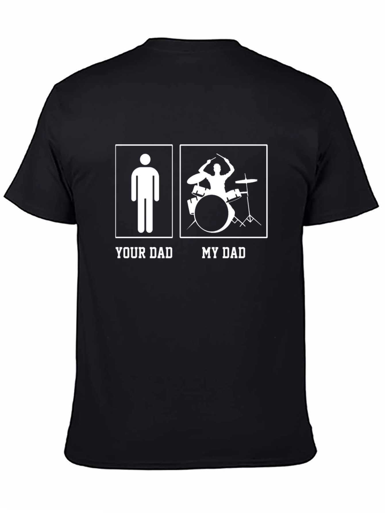My Dad Plays Drums T-Shirt - Funny Musician Tee