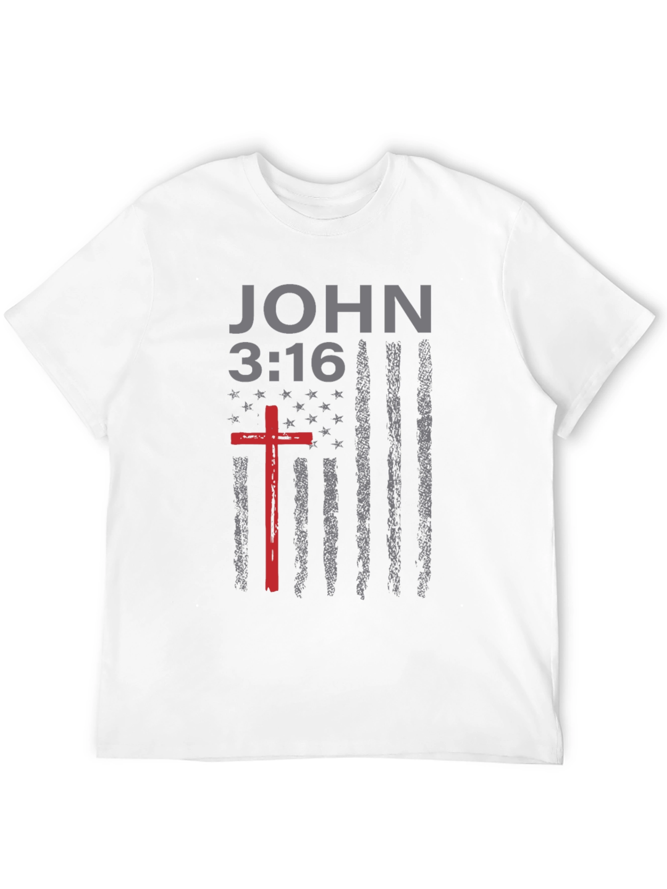 John 3:16 Christian Flag T-Shirt