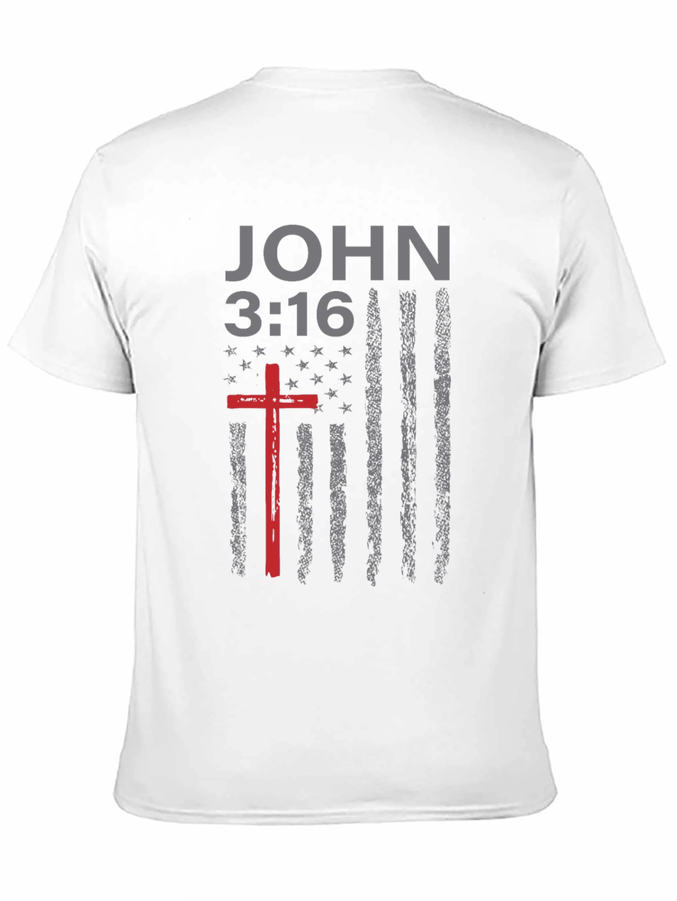 John 3:16 Christian Flag T-Shirt