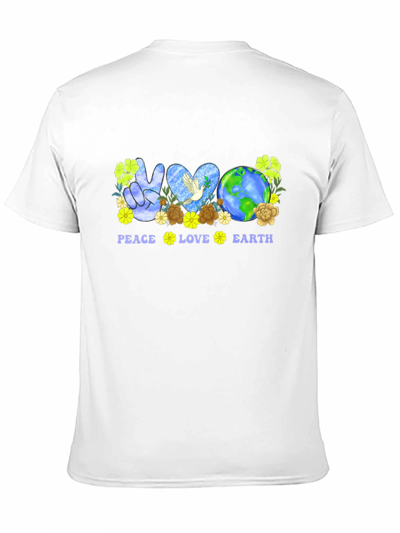 Peace Love Earth Graphic T-Shirt