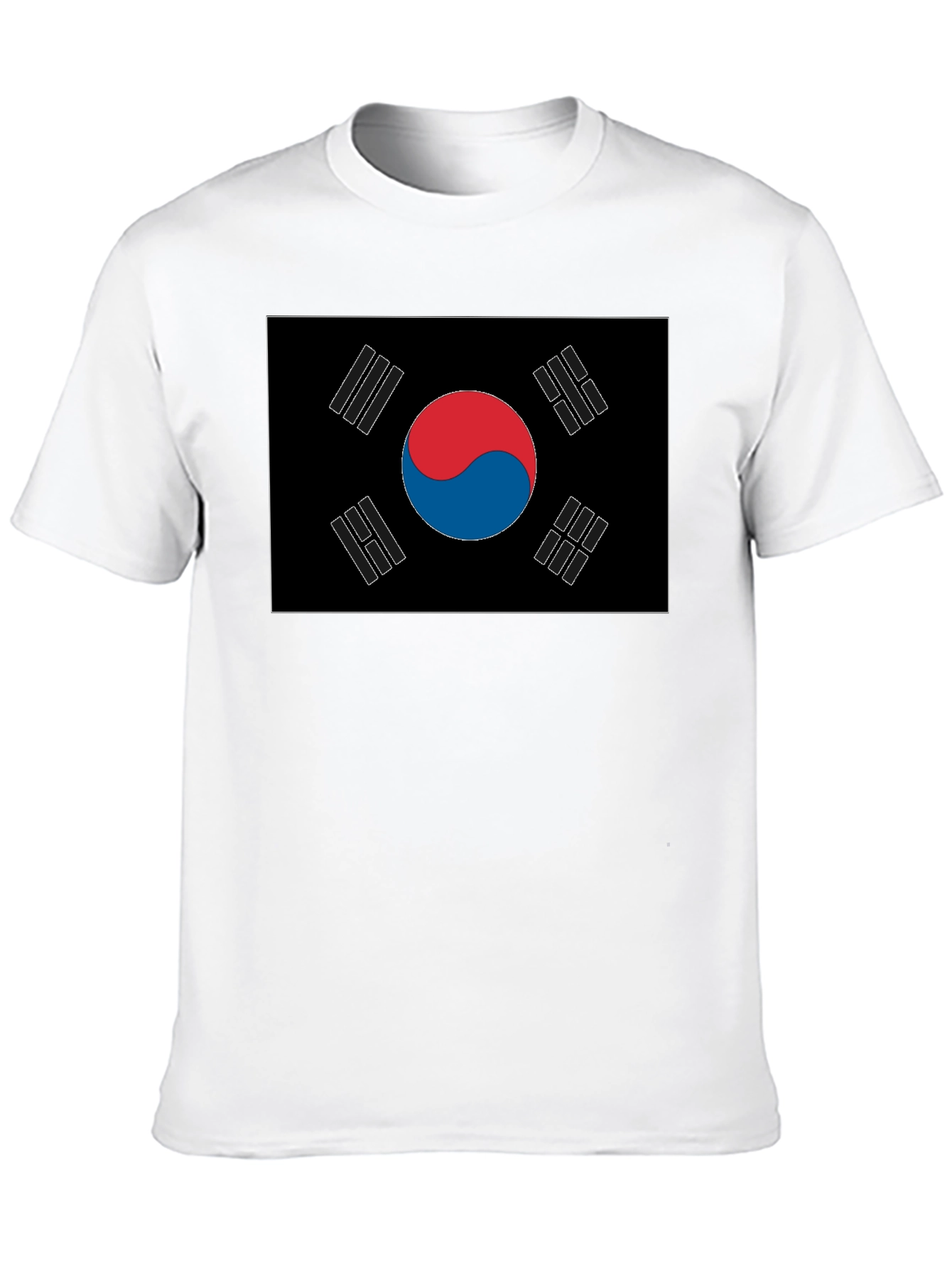 South Korea Flag Graphic T-Shirt