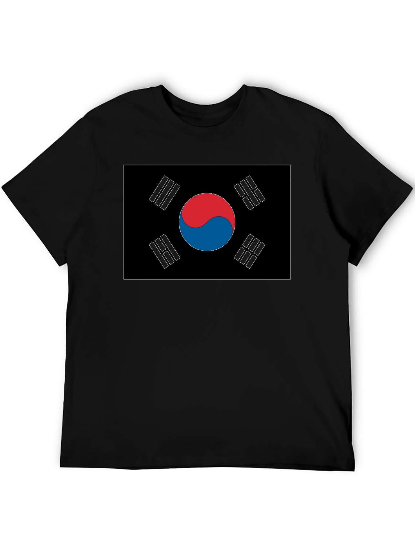 South Korea Flag Graphic T-Shirt