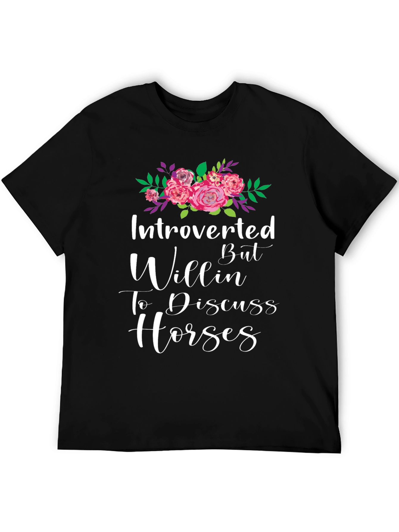 Introverted Horse Lover T-Shirt