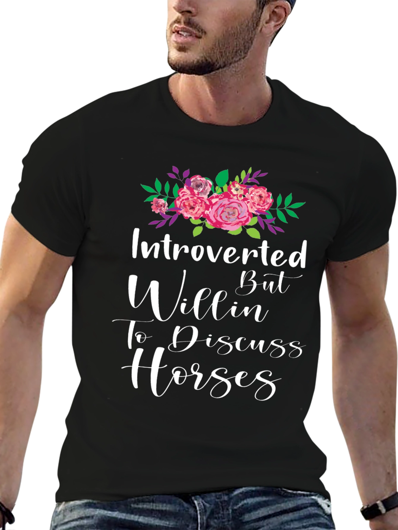 Introverted Horse Lover T-Shirt