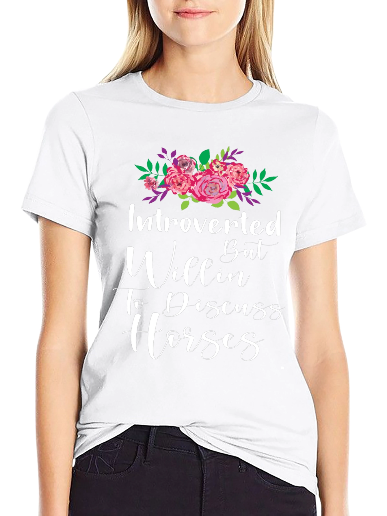 Introverted Horse Lover T-Shirt