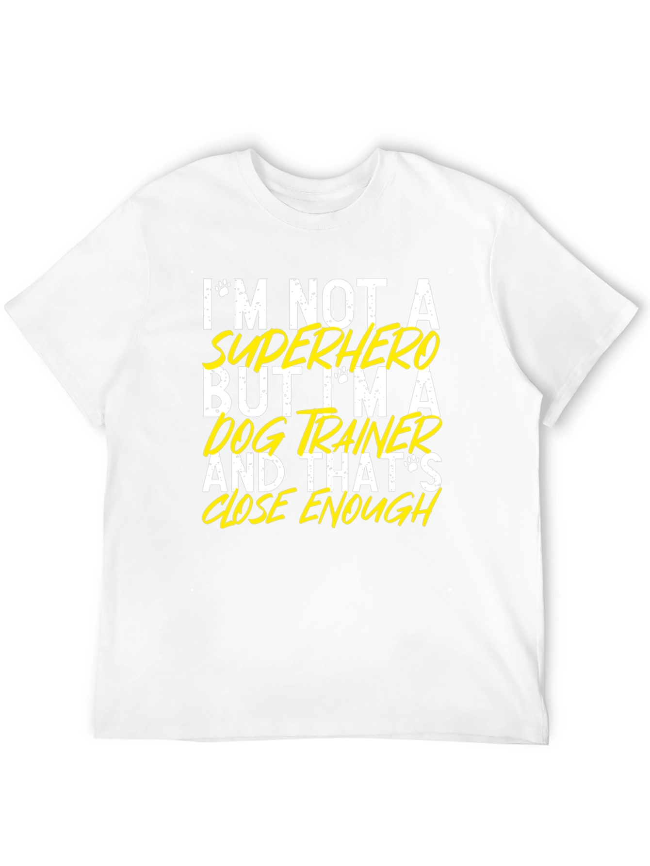 Dog Trainer T-Shirt - Super Hero Gift