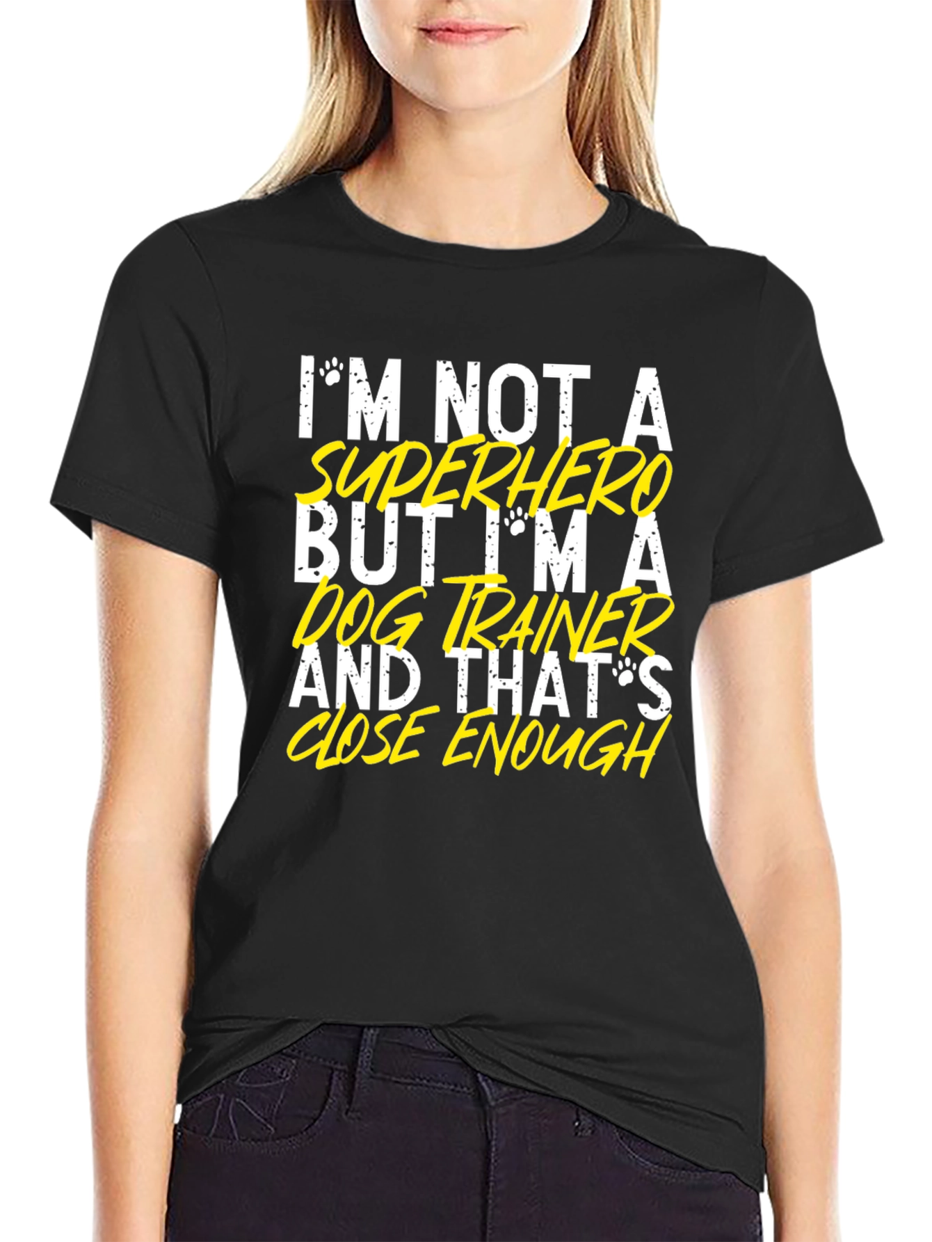 Dog Trainer T-Shirt - Super Hero Gift