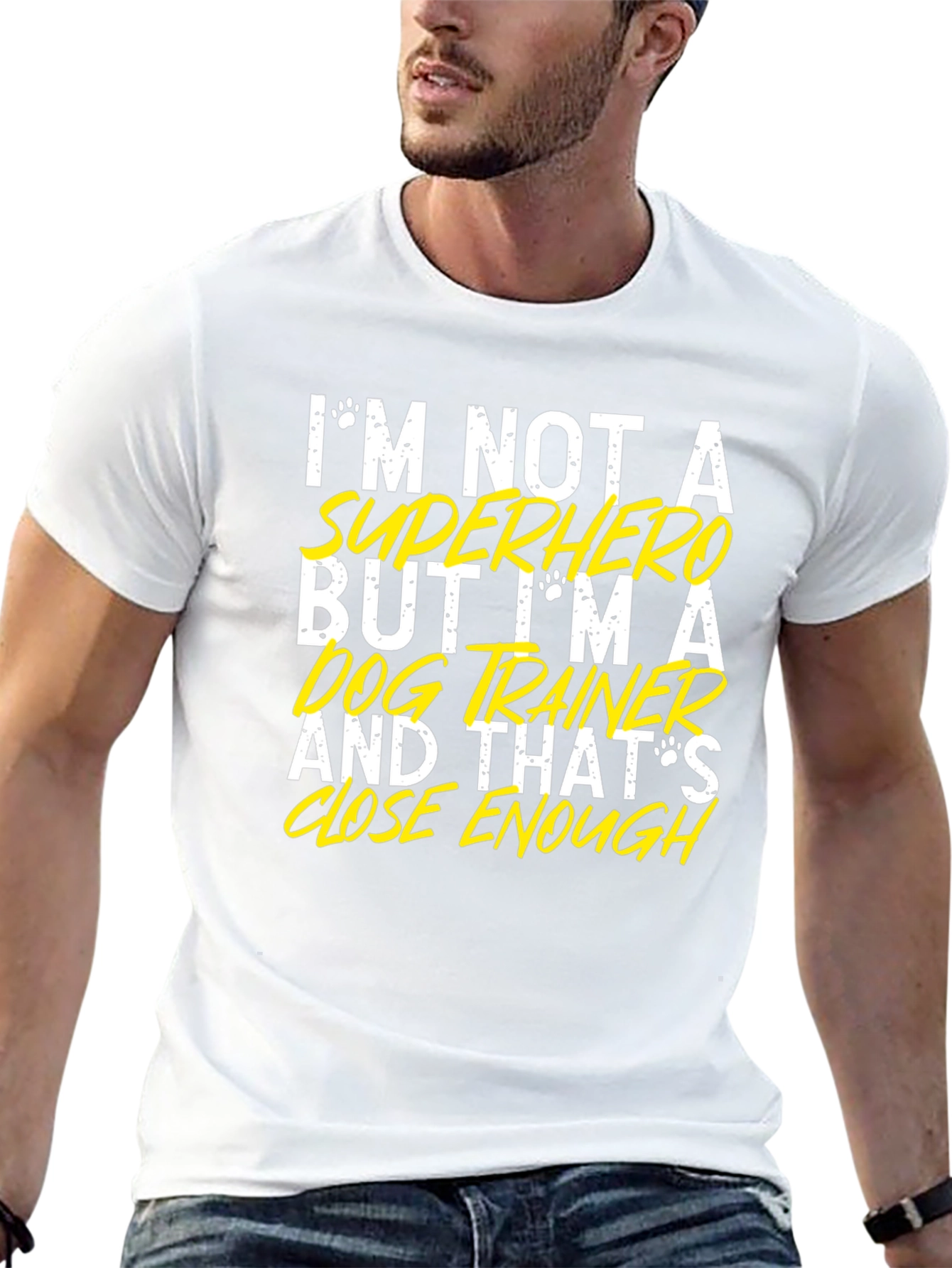 Dog Trainer T-Shirt - Super Hero Gift