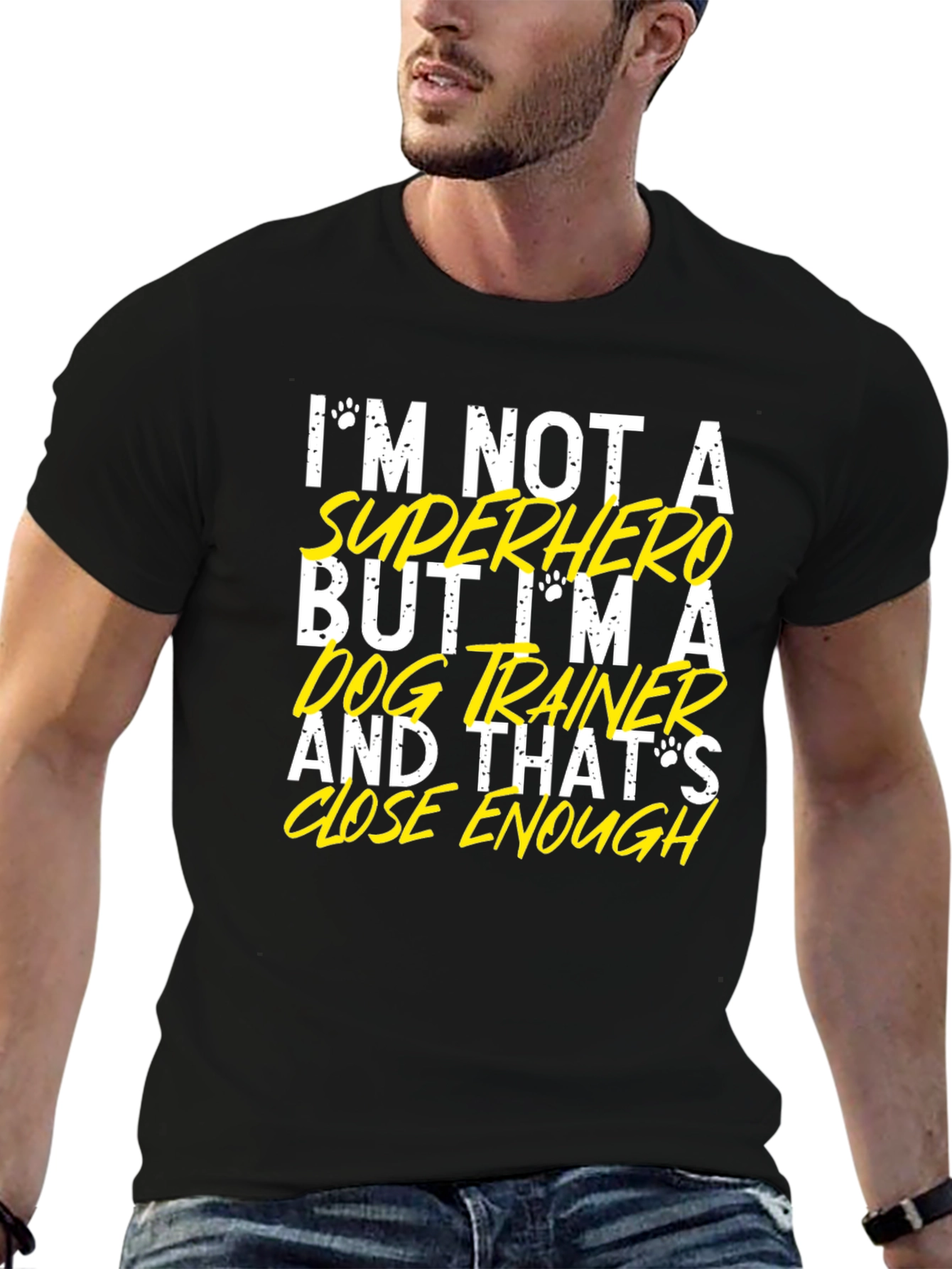 Dog Trainer T-Shirt - Super Hero Gift