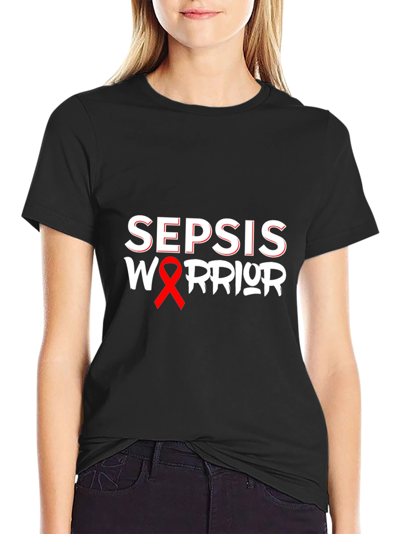 Sepsis Warrior Awareness Ribbon T-Shirt
