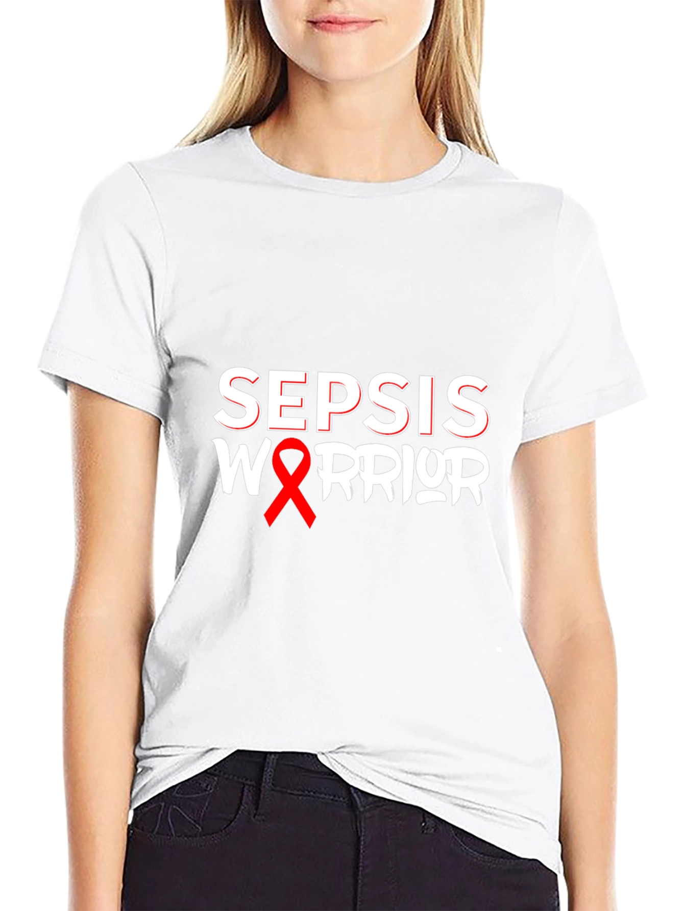 Sepsis Warrior Awareness Ribbon T-Shirt