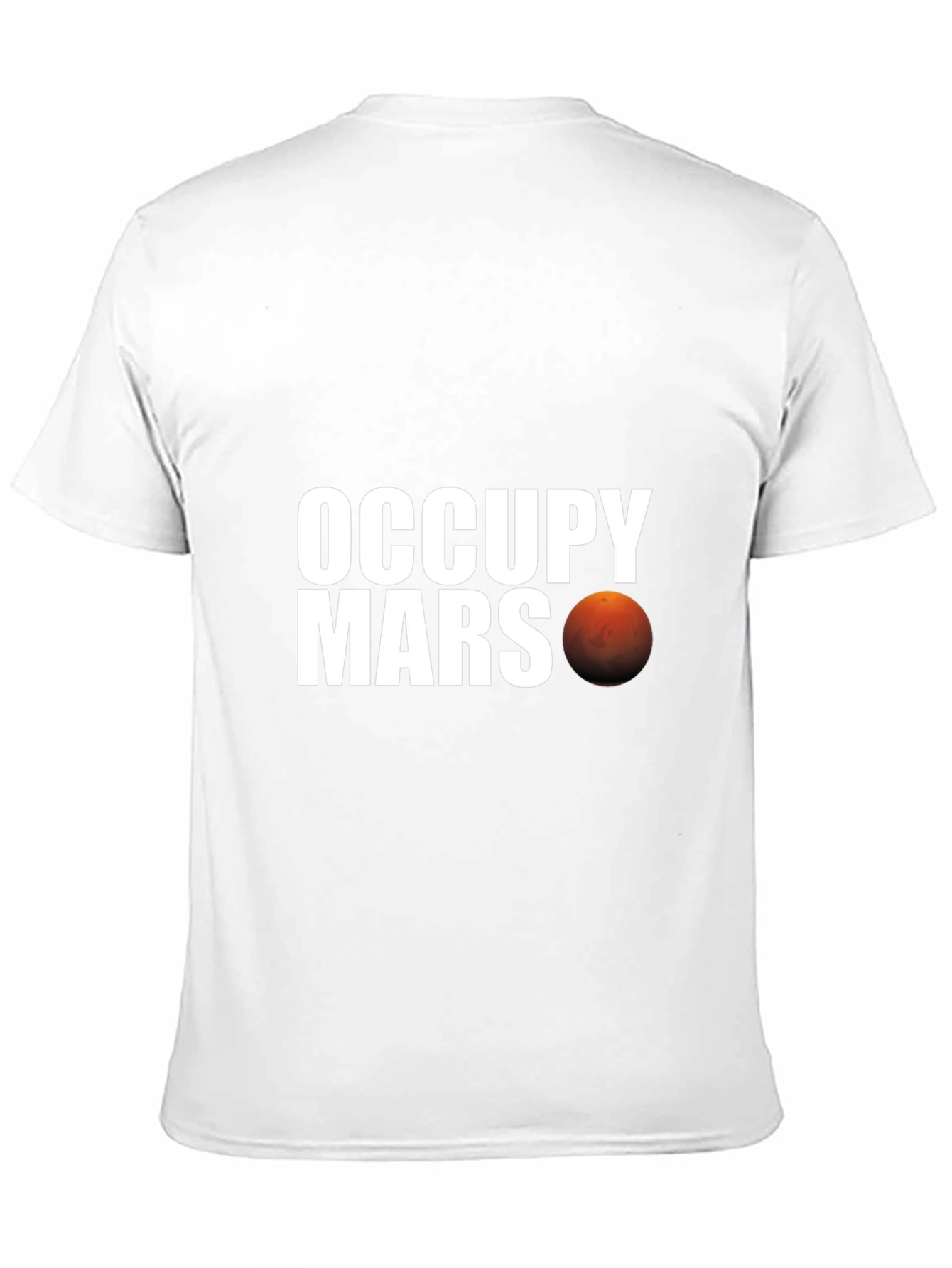 Occupy Mars Graphic T-Shirt - Black Cotton Tee