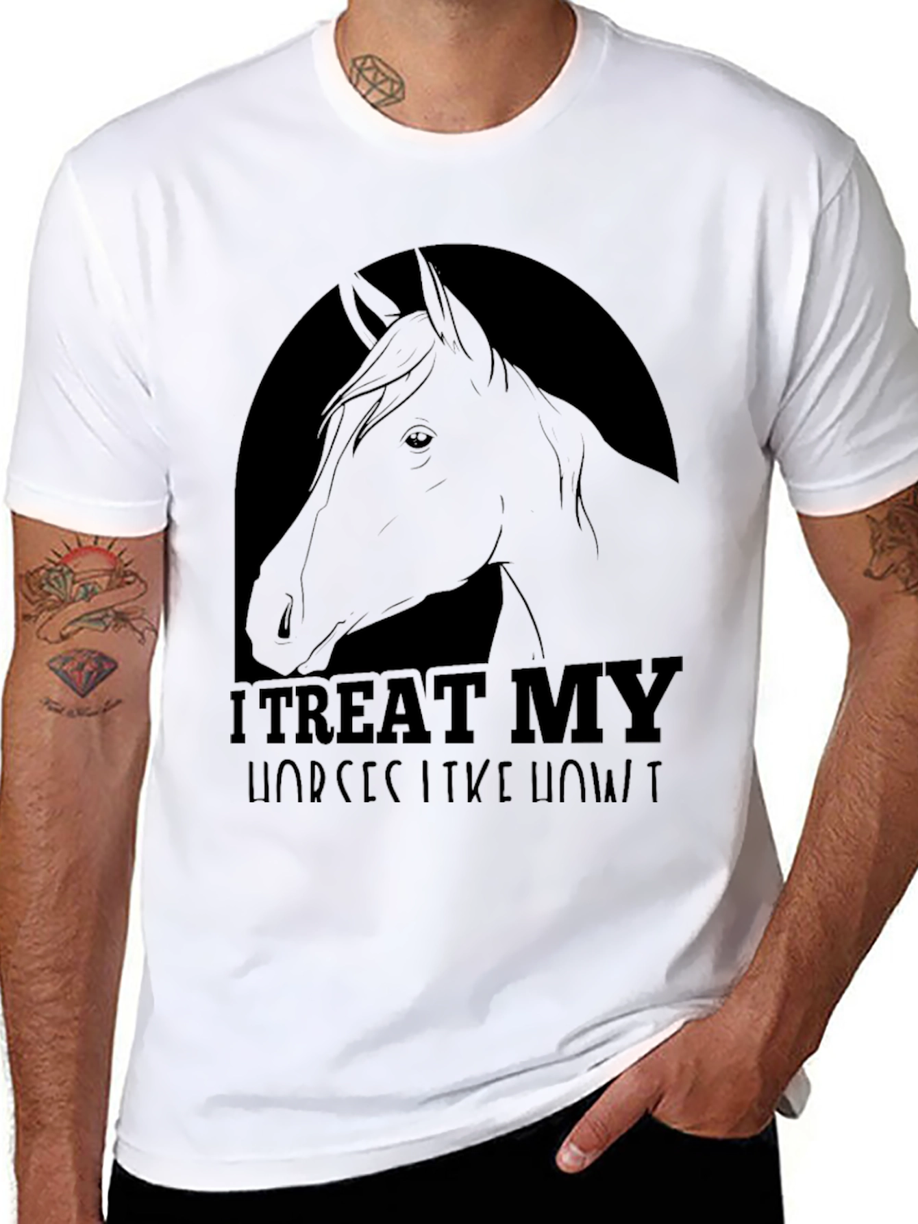 Horse Lover Graphic T-Shirt