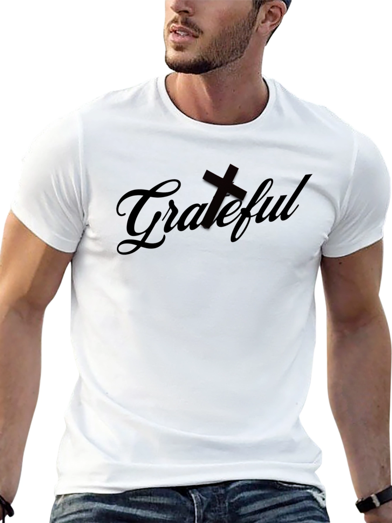 Grateful Christian T-Shirt - Black