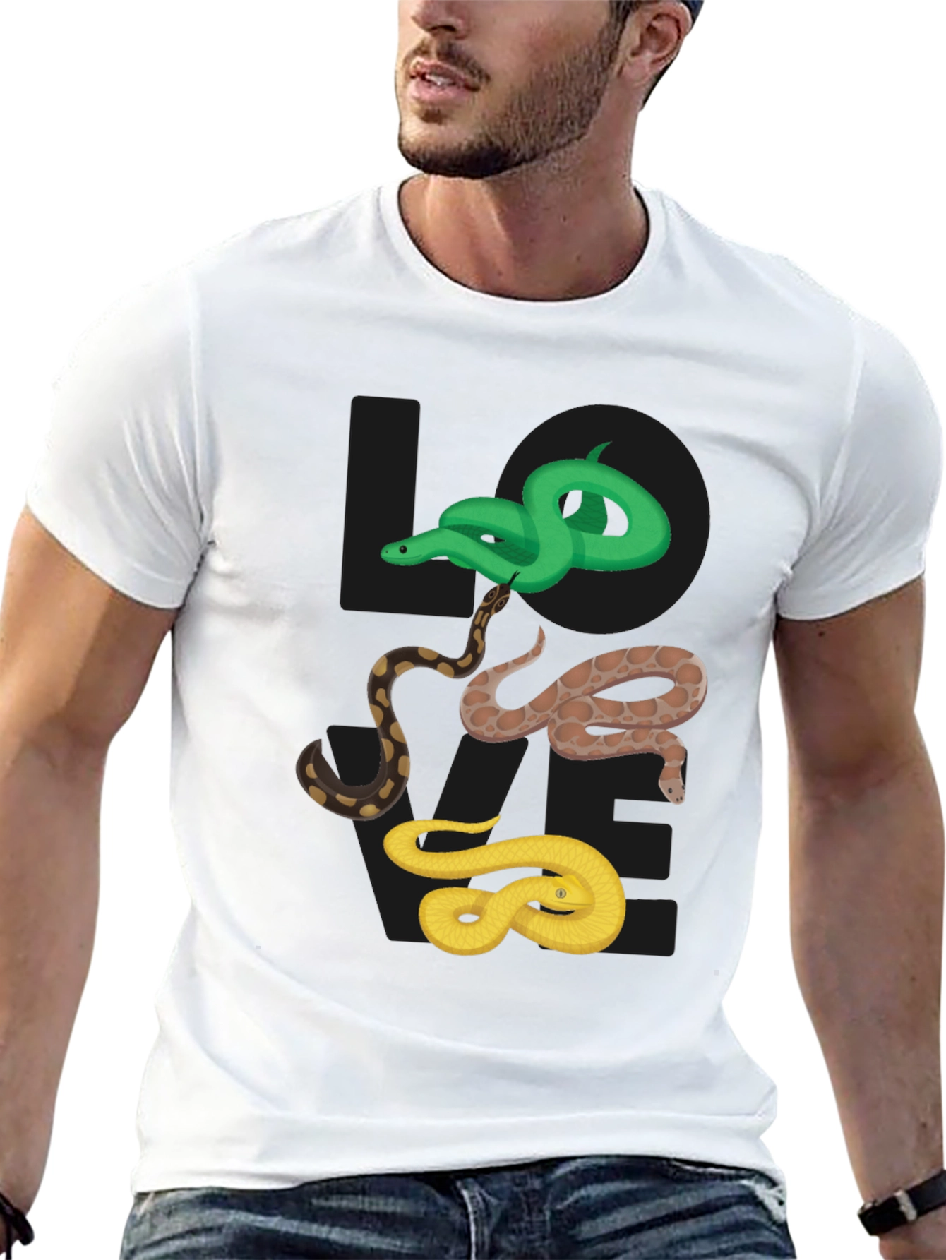Snake T-Shirt - Cool Reptile Design