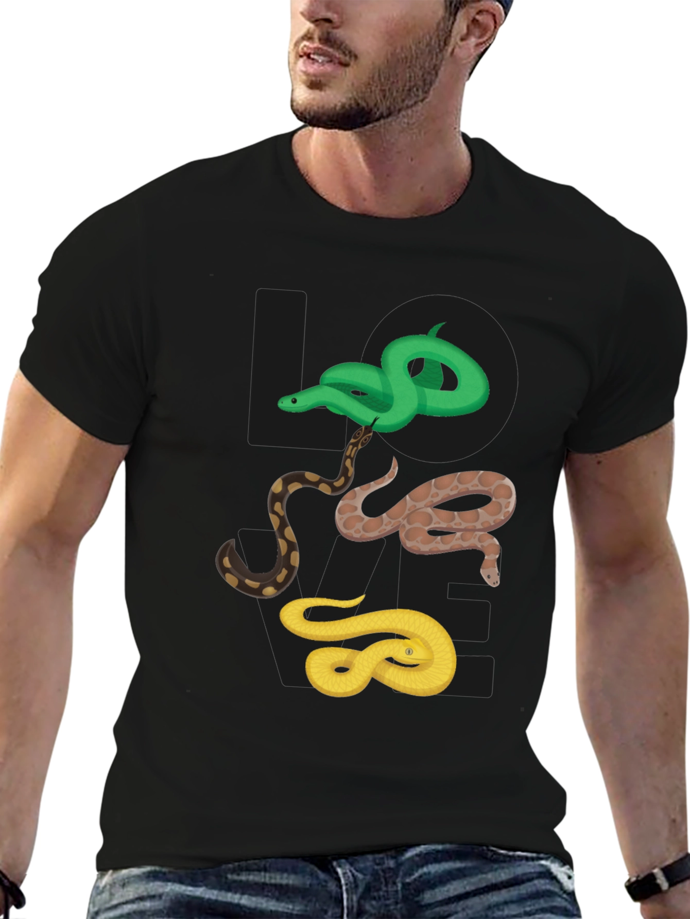 Snake T-Shirt - Cool Reptile Design
