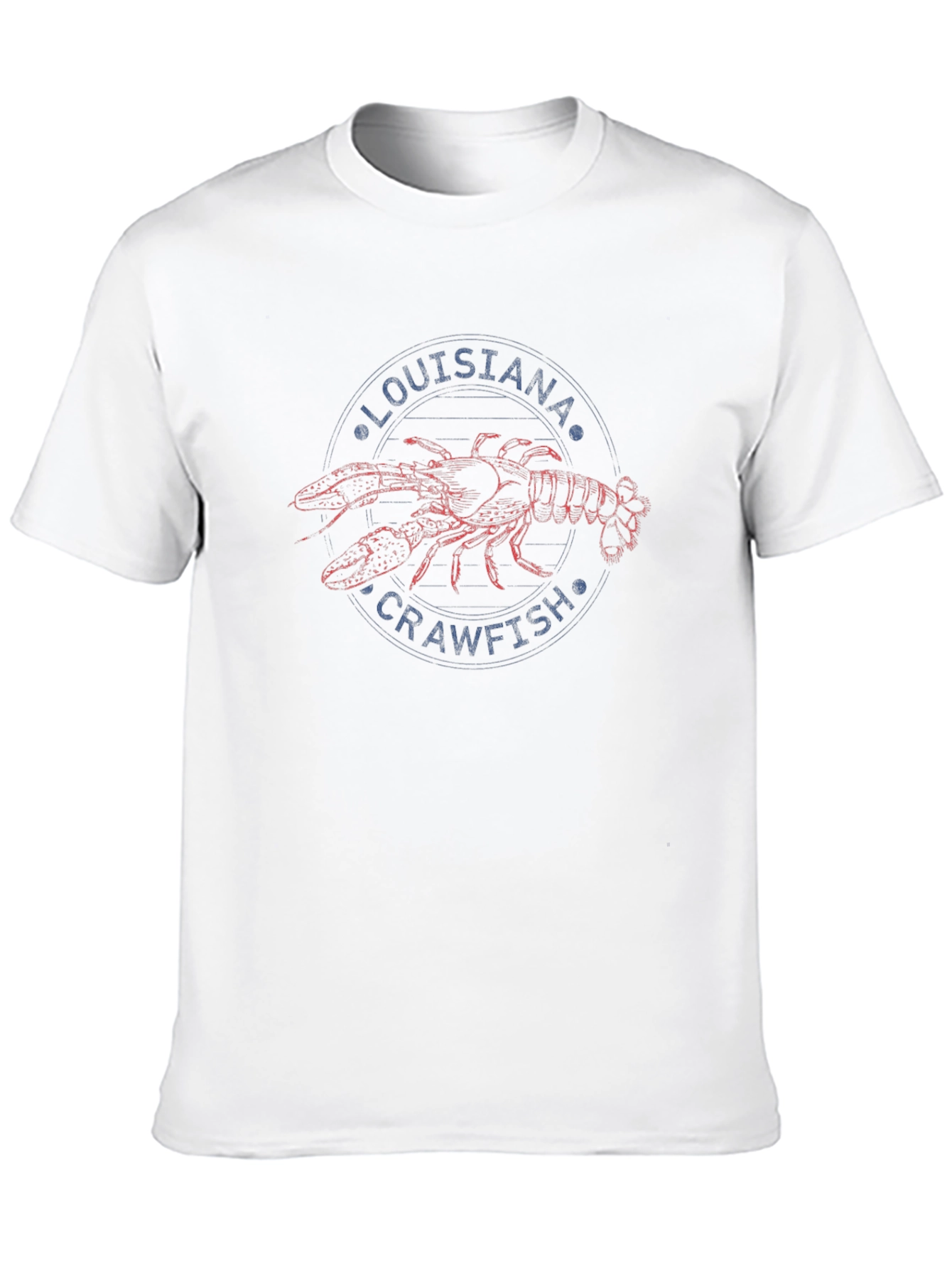 Louisiana Crawfish Graphic T-Shirt