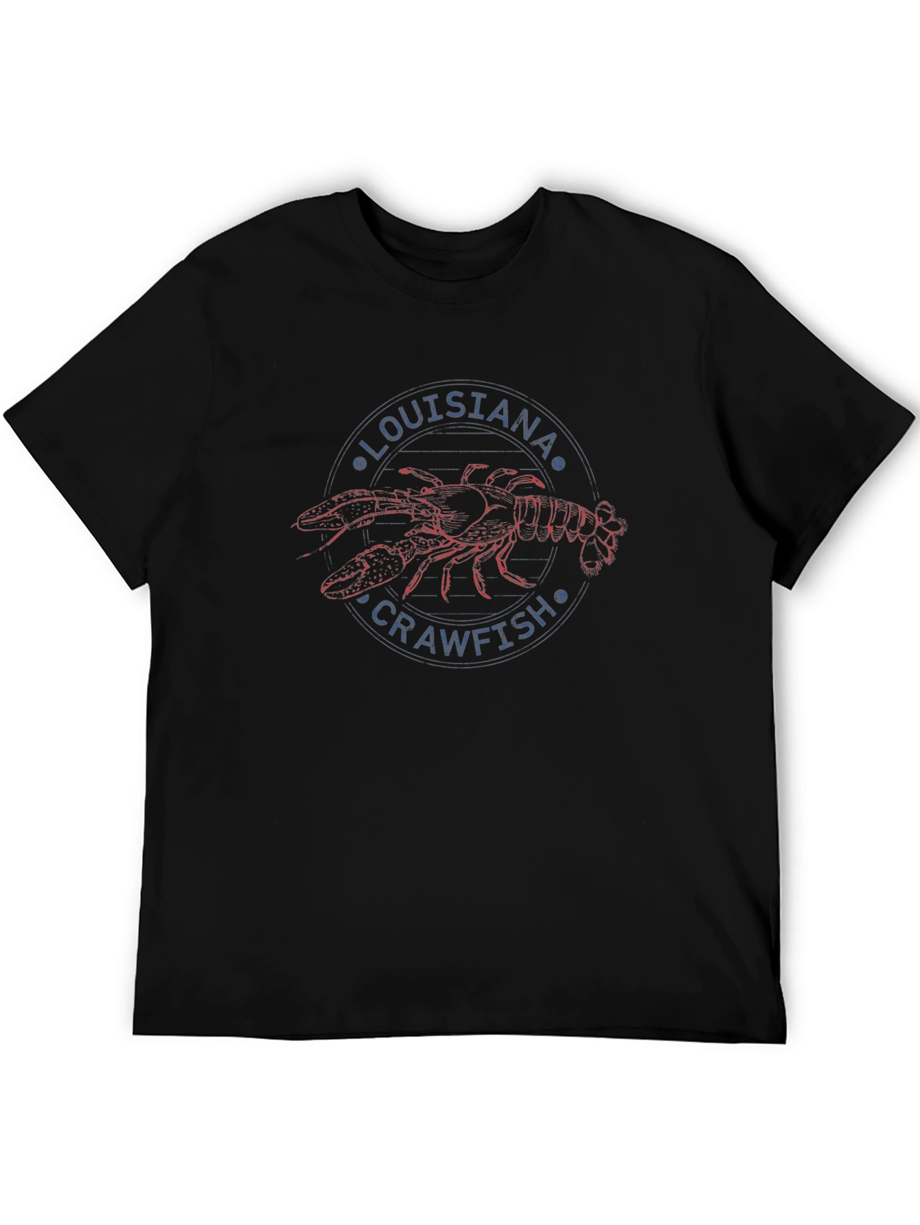 Louisiana Crawfish Graphic T-Shirt