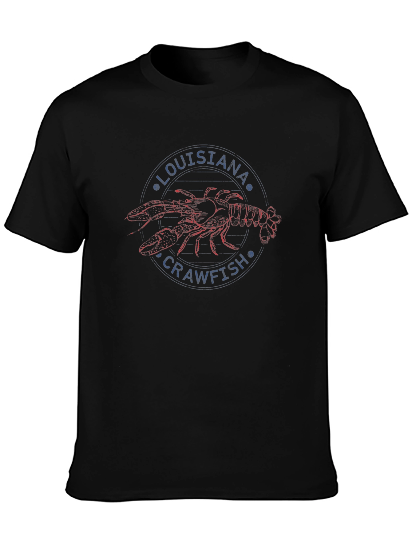 Louisiana Crawfish Graphic T-Shirt