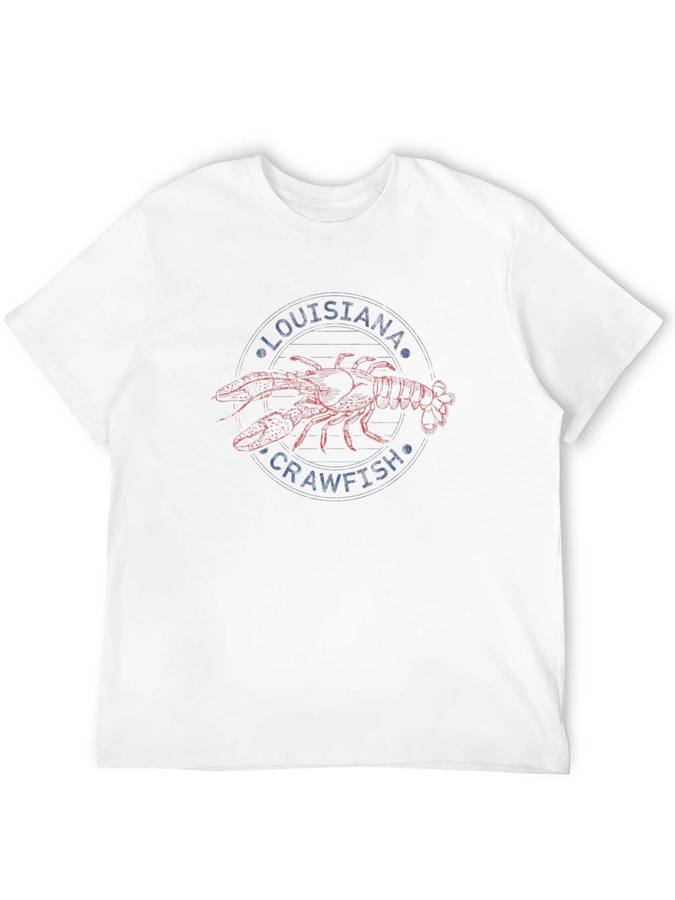 Louisiana Crawfish Graphic T-Shirt