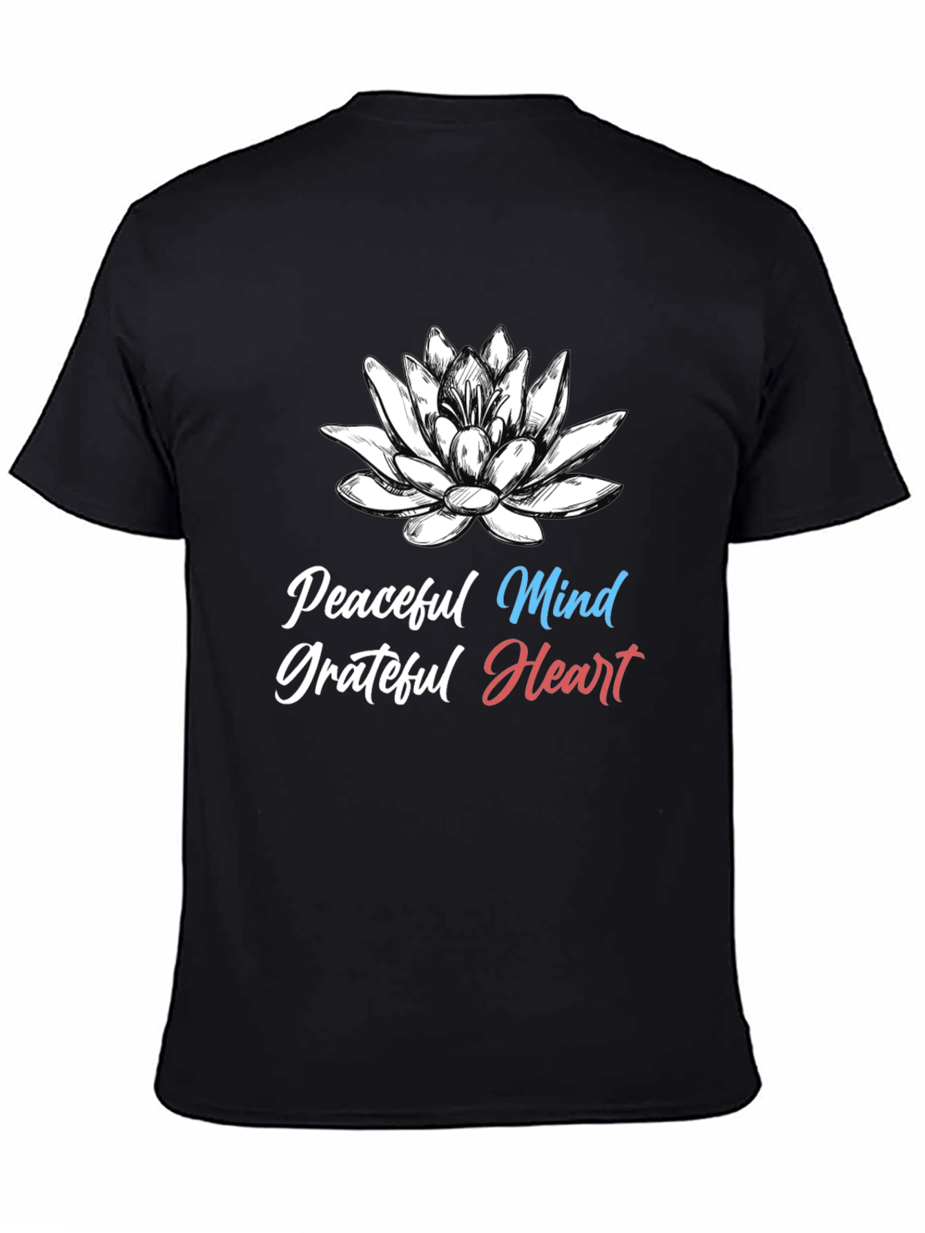 Peaceful Mind Grateful Heart Graphic Tee