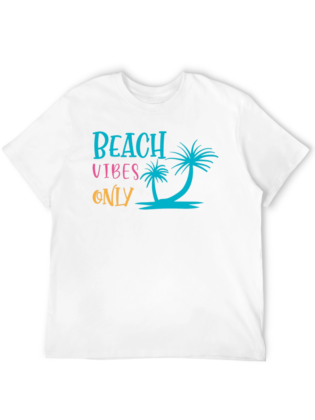 Beach Vibes Only Black T-Shirt
