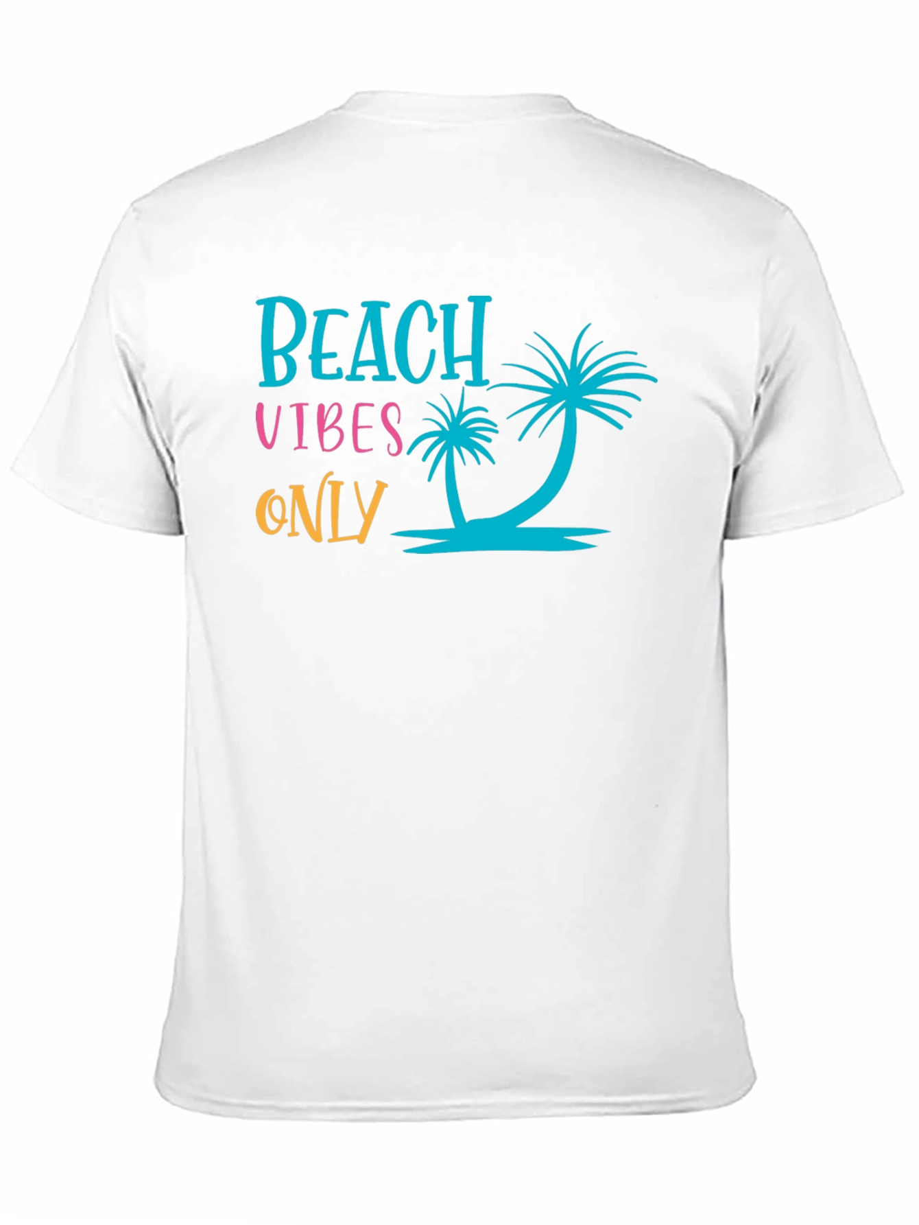 Beach Vibes Only Black T-Shirt