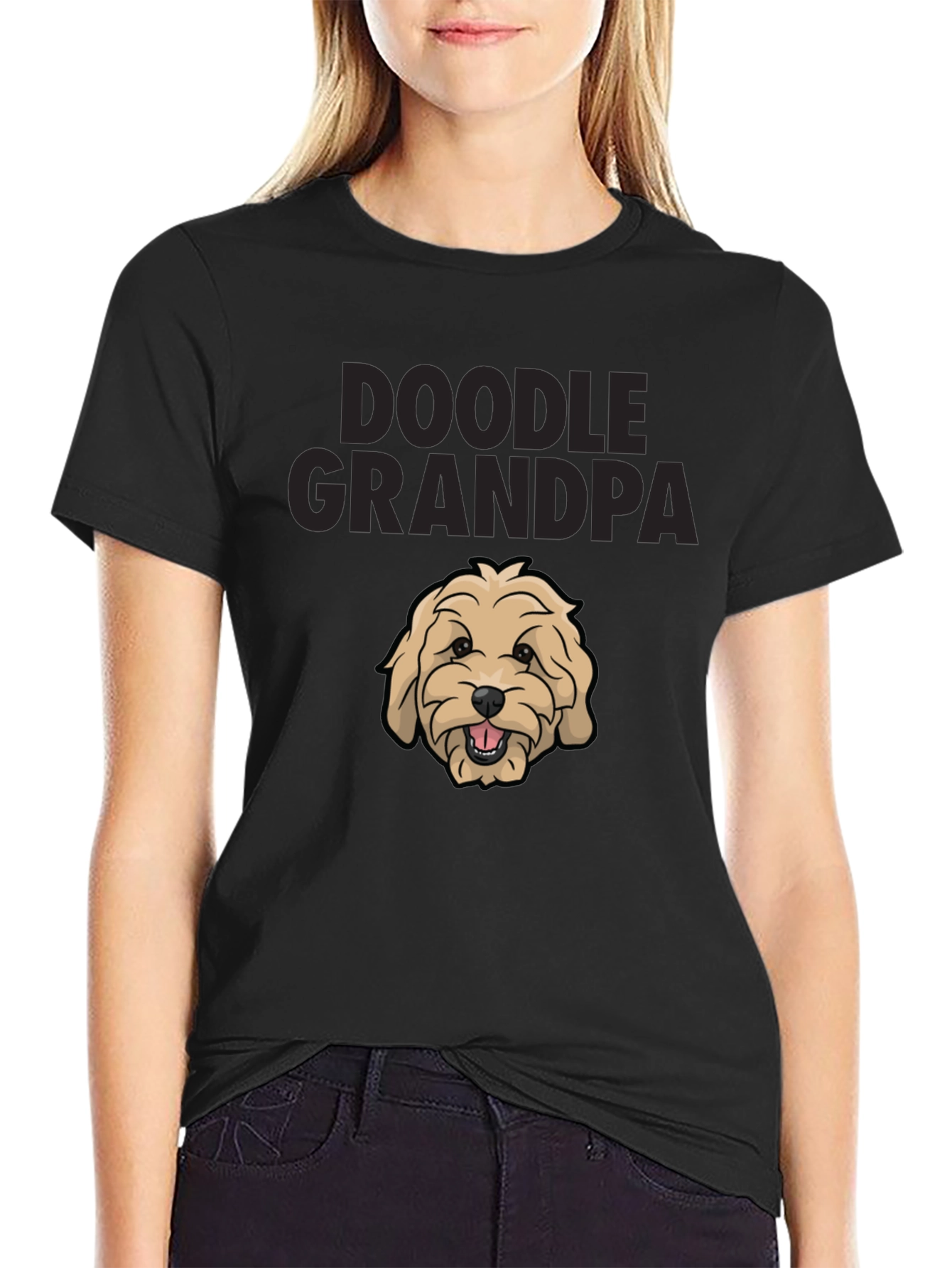 Doodle Grandpa T-Shirt - Dog Lover Tee