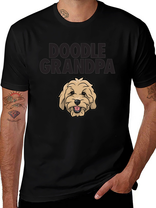 Doodle Grandpa T-Shirt - Dog Lover Tee