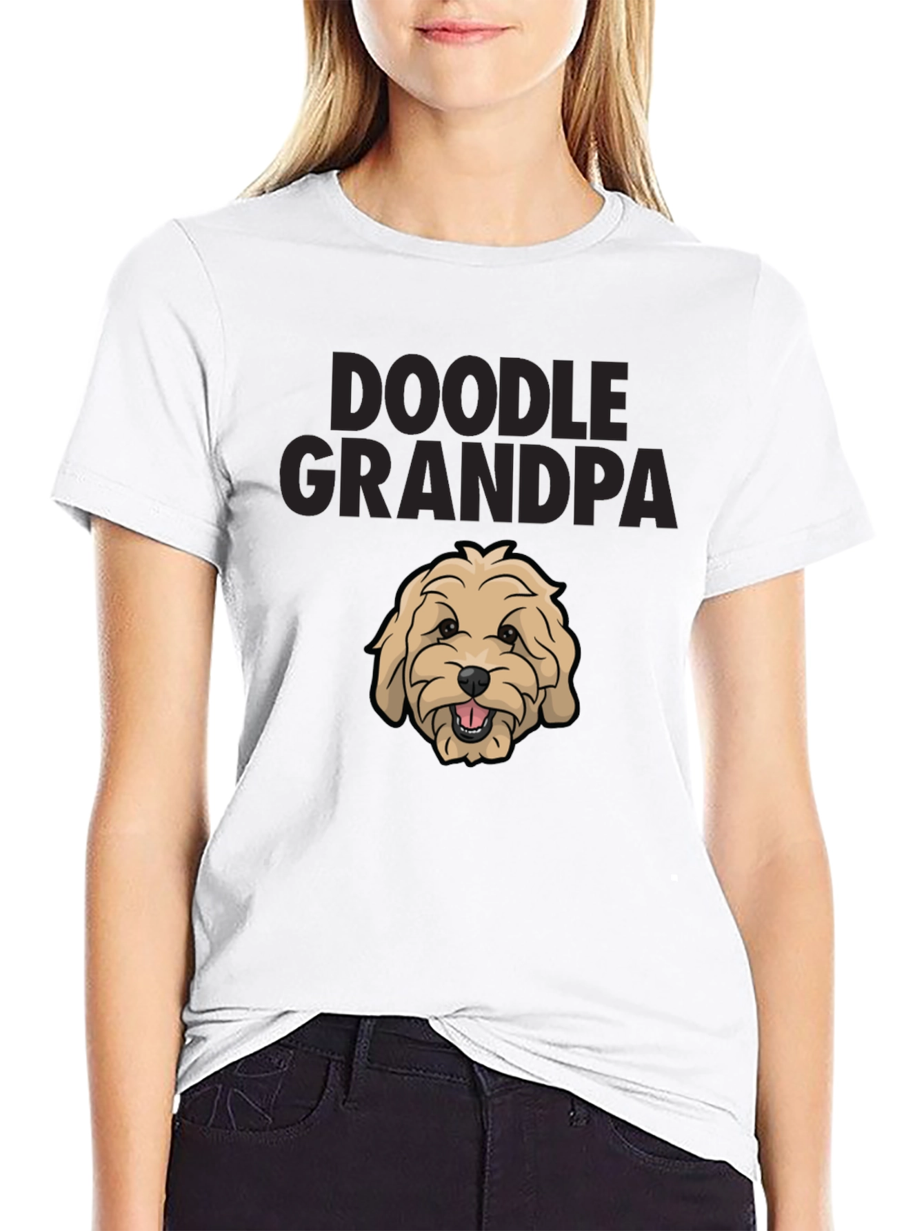 Doodle Grandpa T-Shirt - Dog Lover Tee