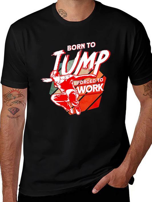 Born To Jump - Mens Graphic T-Shirt