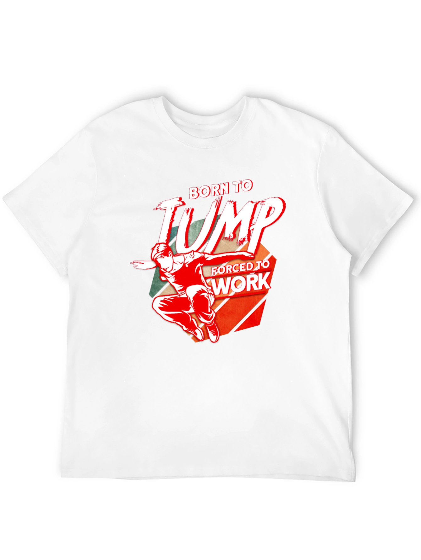 Born To Jump - Mens Graphic T-Shirt