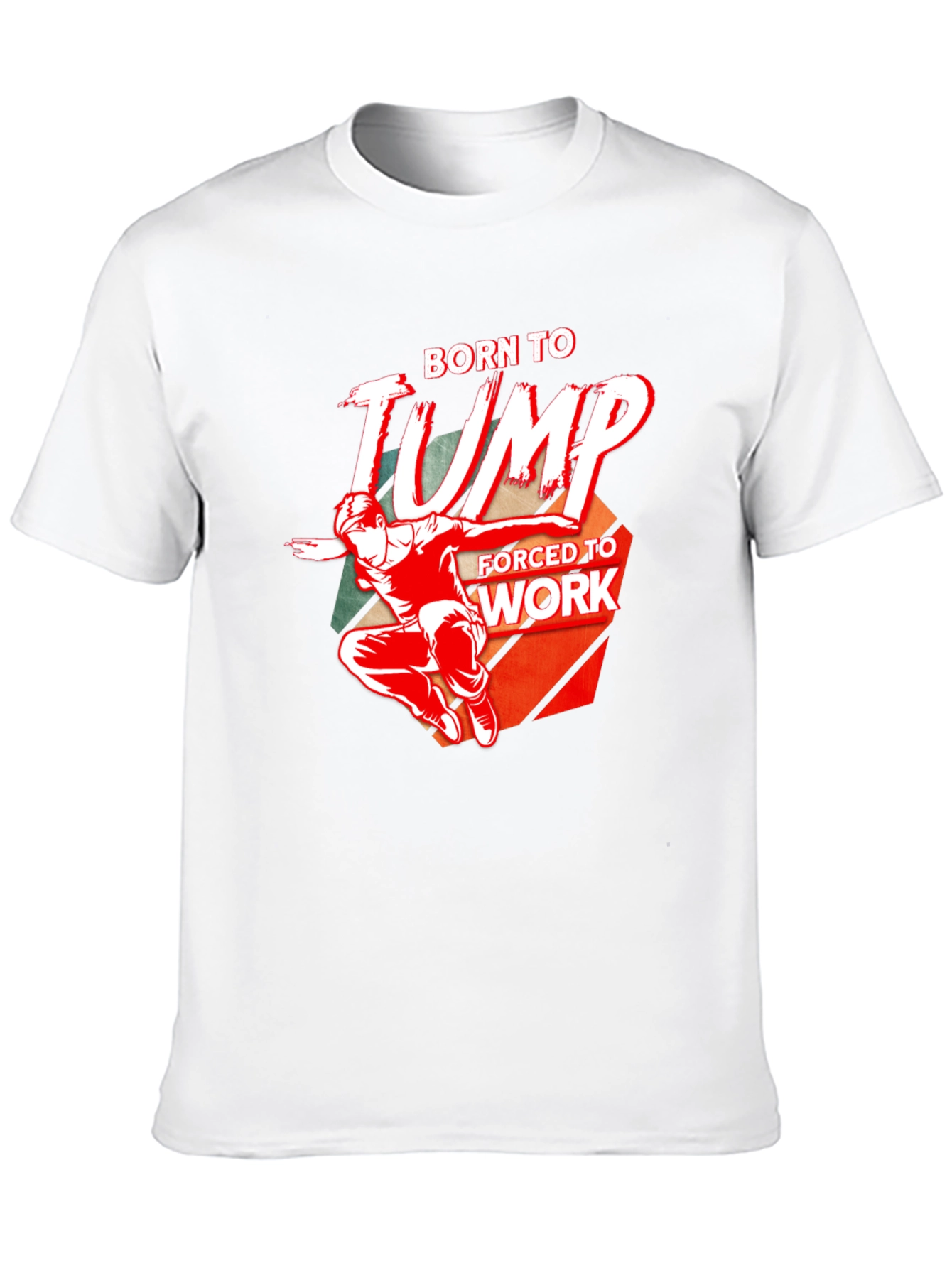 Born To Jump - Mens Graphic T-Shirt