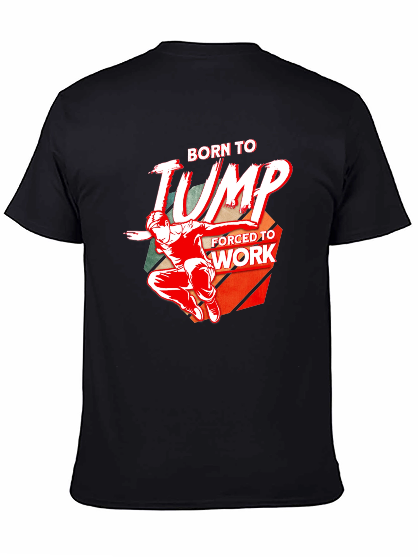 Born To Jump - Mens Graphic T-Shirt