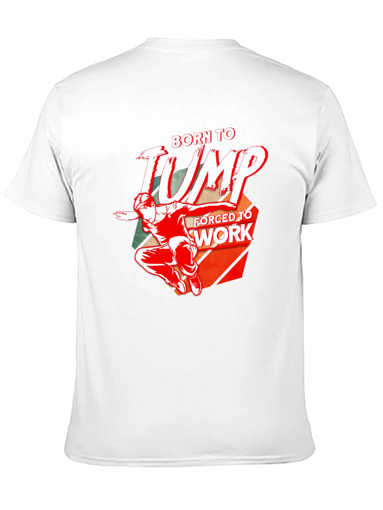 Born To Jump - Mens Graphic T-Shirt