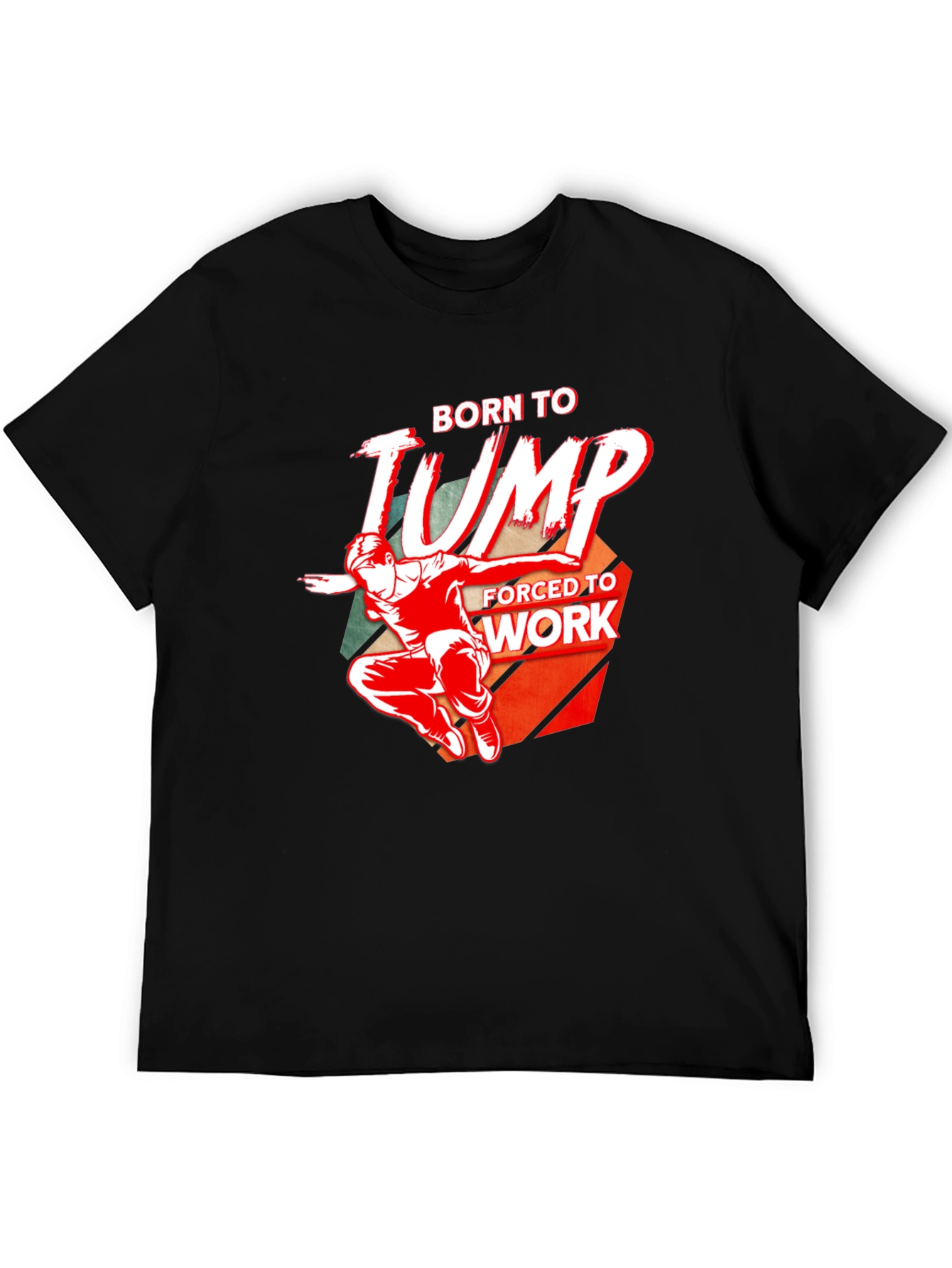 Born To Jump - Mens Graphic T-Shirt