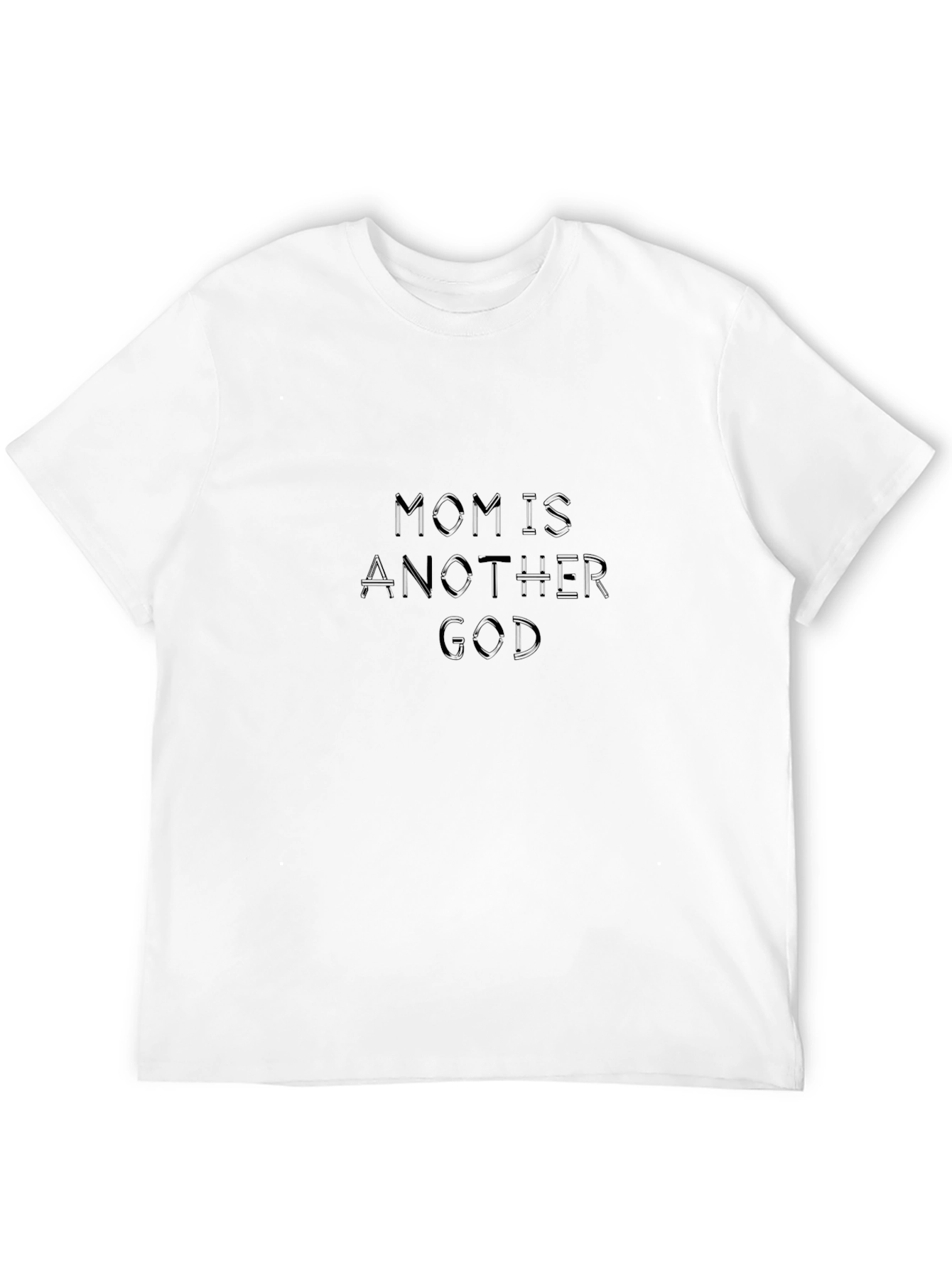 Mom is Another God - Black Graphic Tee