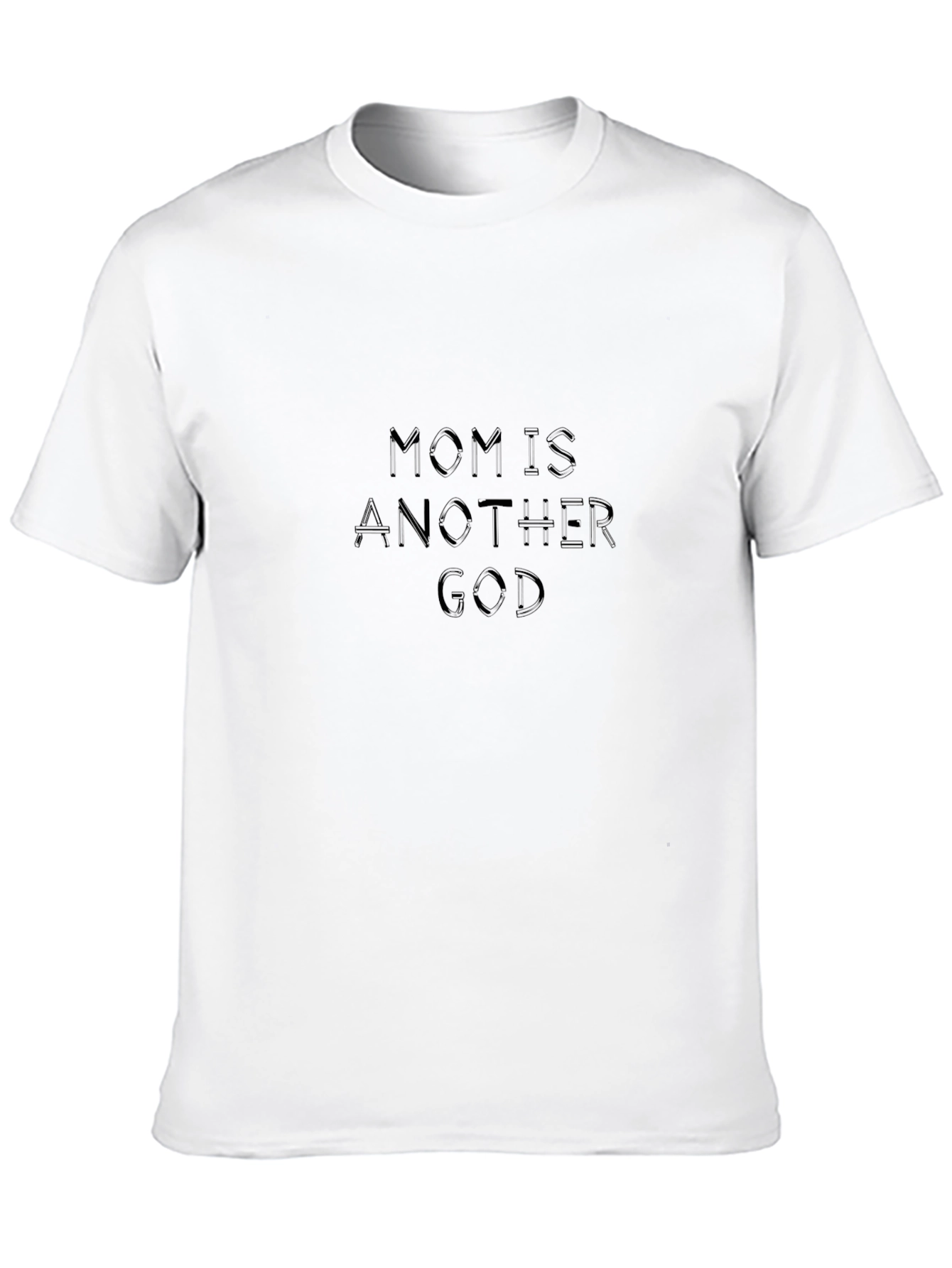 Mom is Another God - Black Graphic Tee