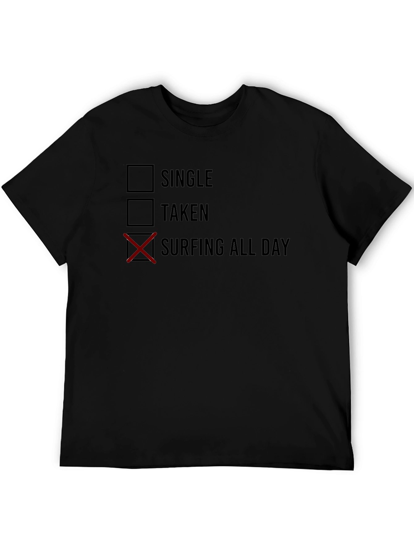 Surfing All Day T-Shirt - Single Taken Surfing Tee