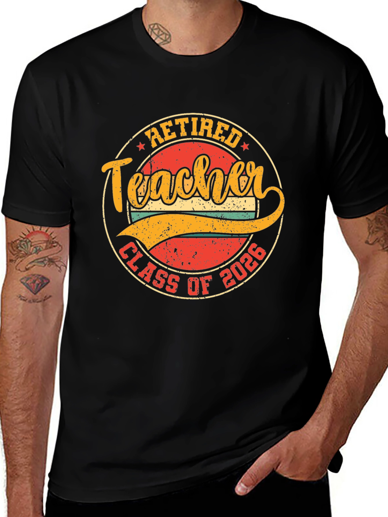 Retired Teacher Class of 2026 T-Shirt