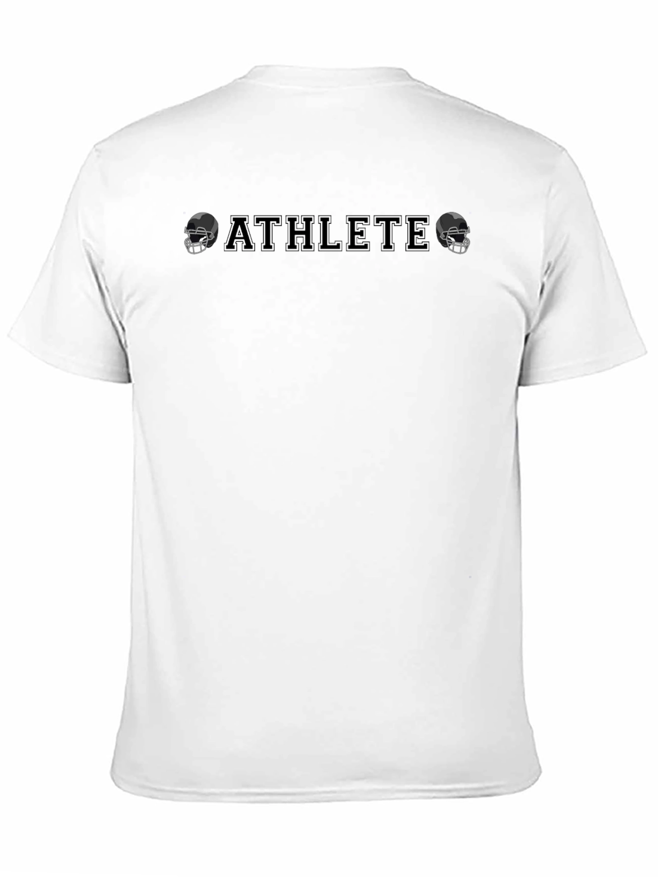 Athlete Football Helmet T-Shirt