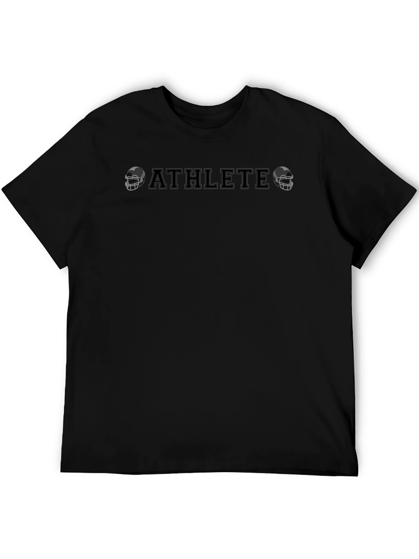 Athlete Football Helmet T-Shirt