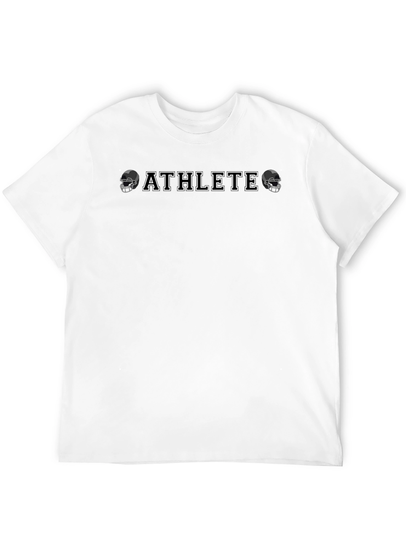 Athlete Football Helmet T-Shirt