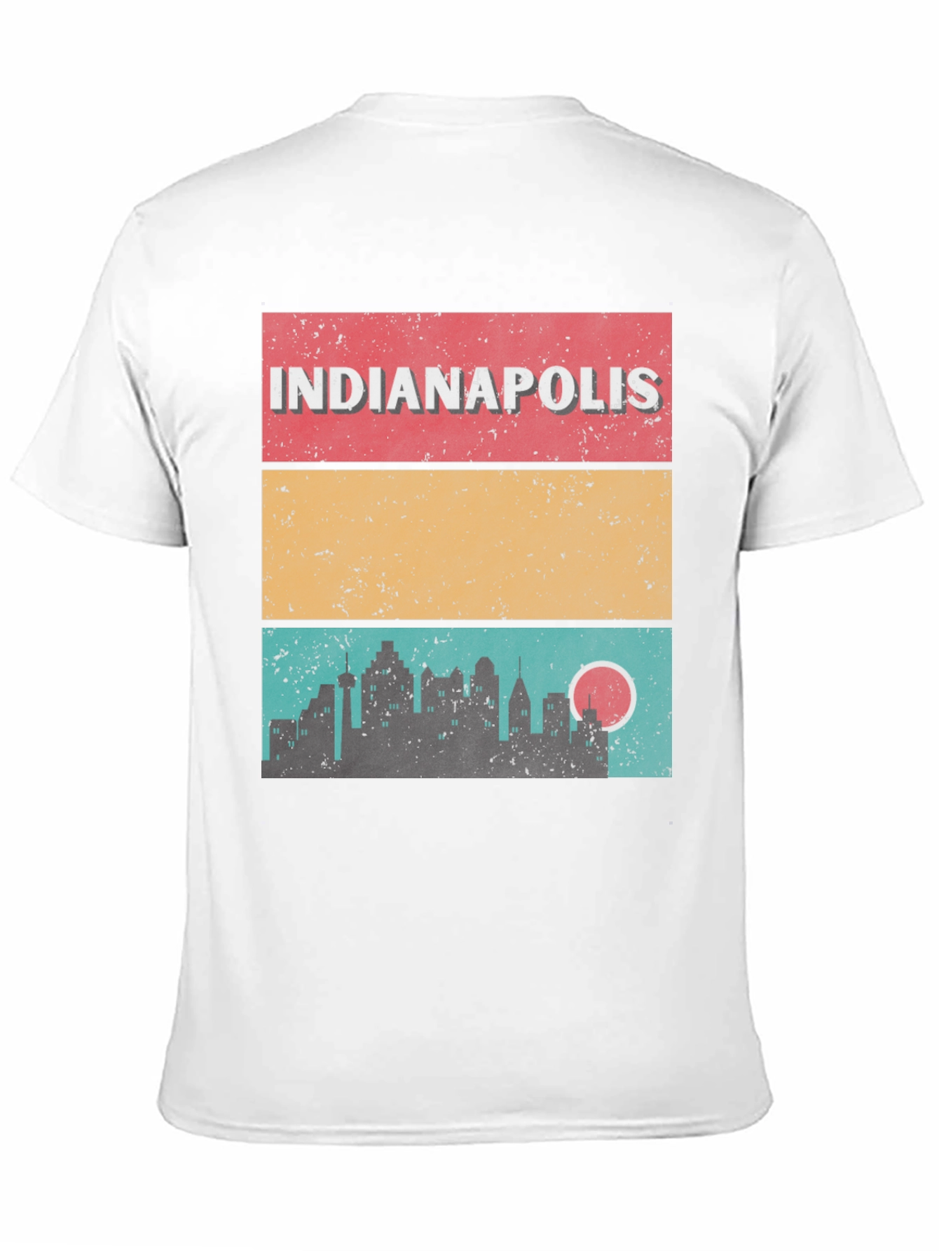 Indianapolis Skyline Graphic T-Shirt