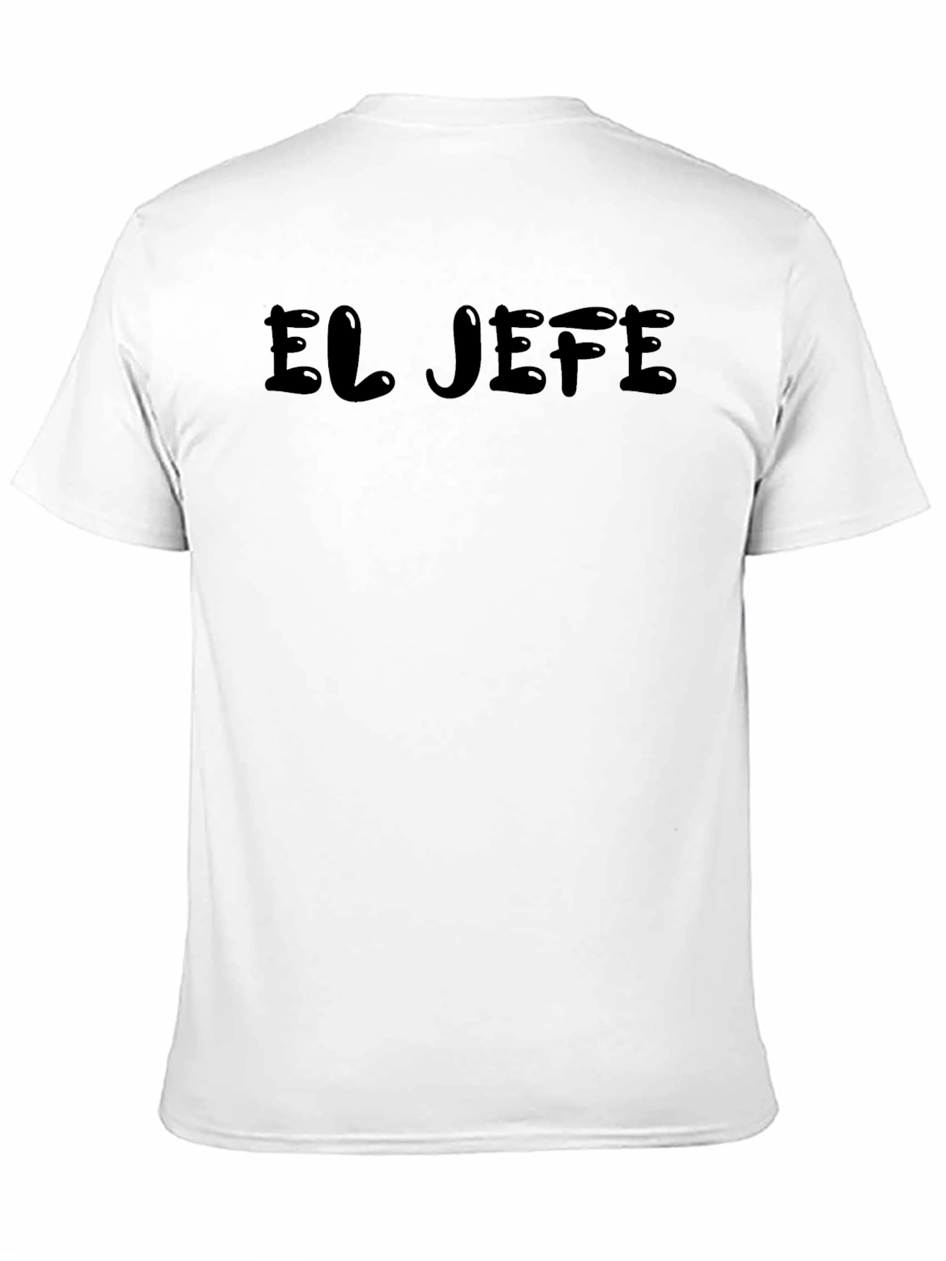 El Jefe Black Graphic T-Shirt - Casual Style