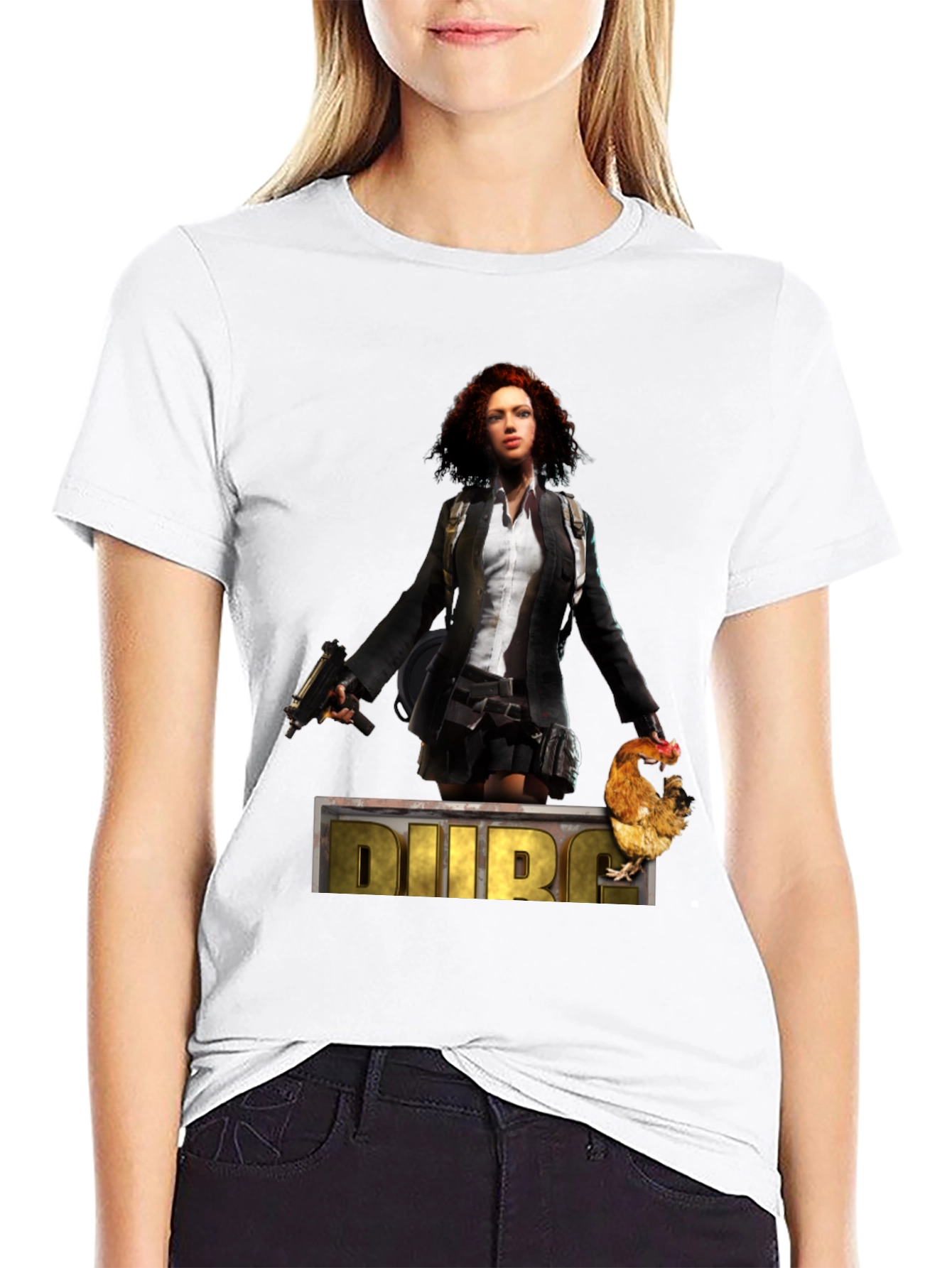 PUBG Black T-Shirt for Gaming Fans
