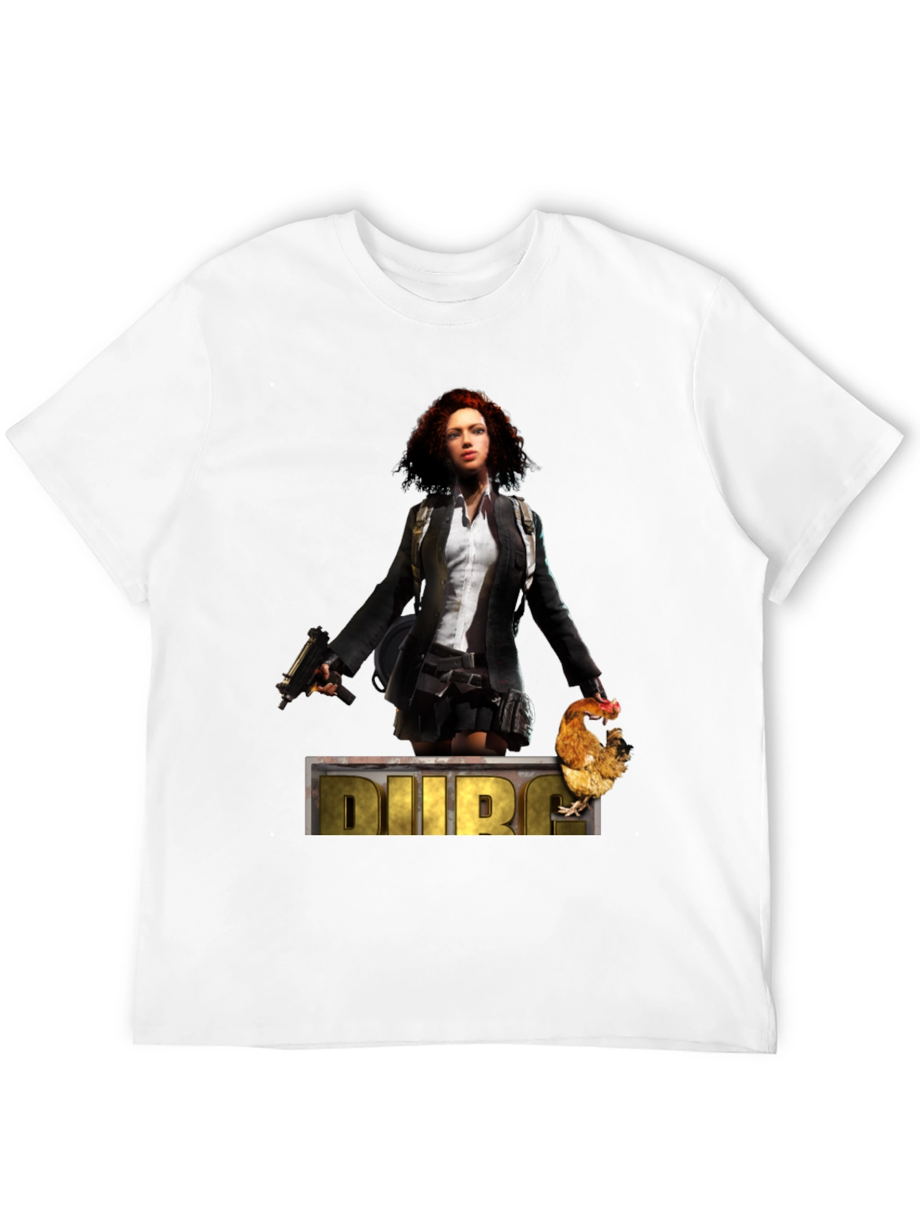 PUBG Black T-Shirt for Gaming Fans
