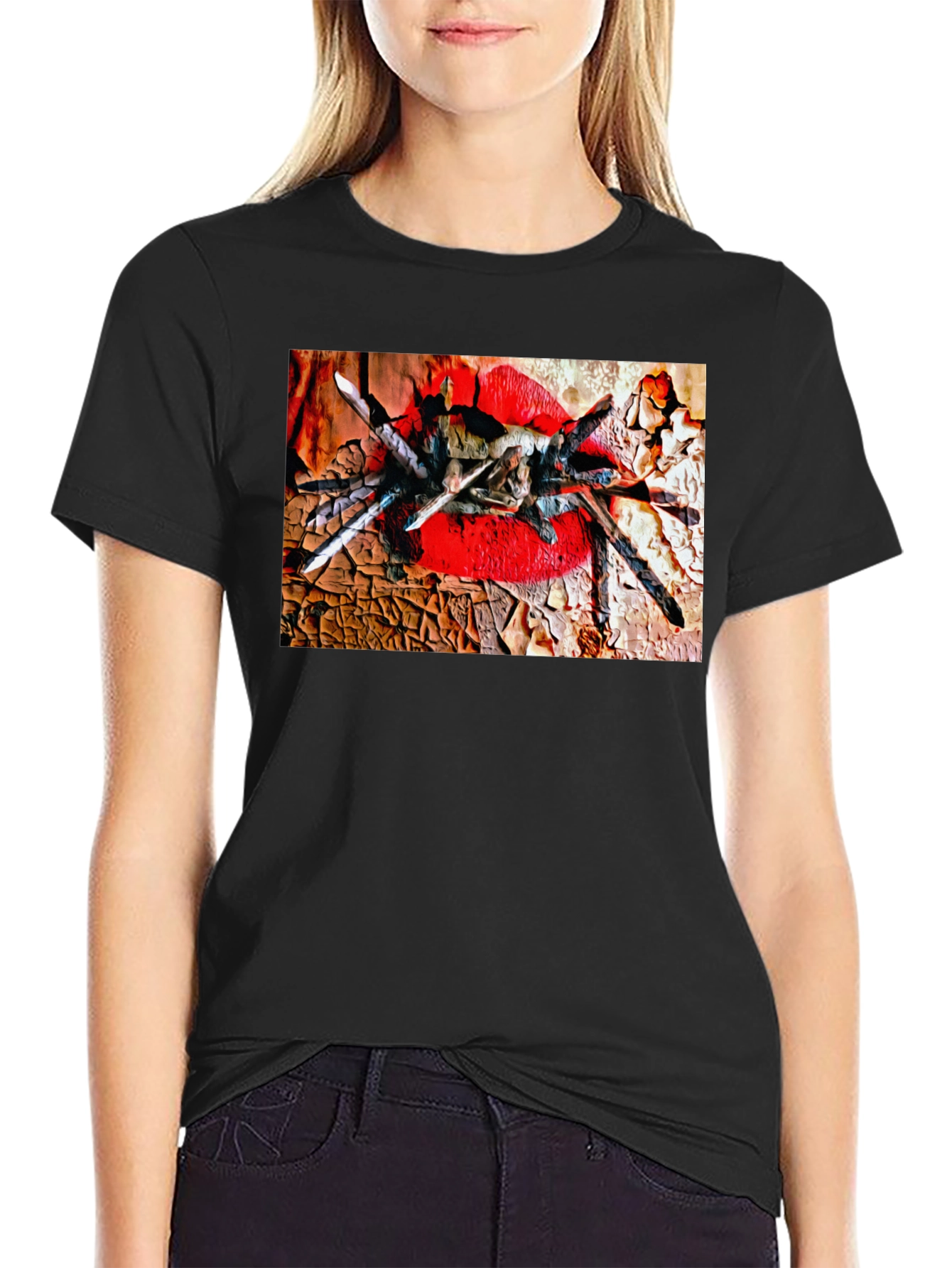 Tarantula Lips Graphic T-Shirt